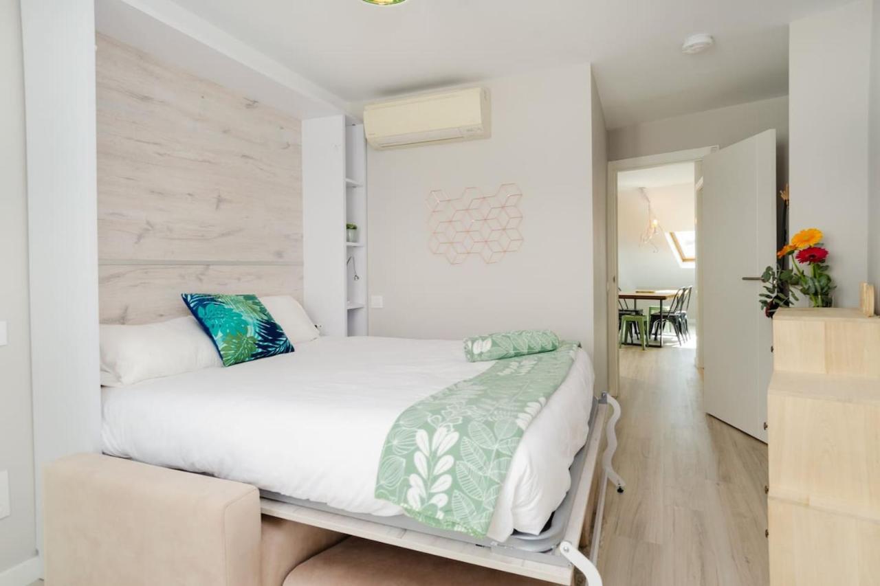 شقة Precioso Atico Con Terraza En El Centro De Madrid Amazing Penthouse In Madrid Center المظهر الخارجي الصورة