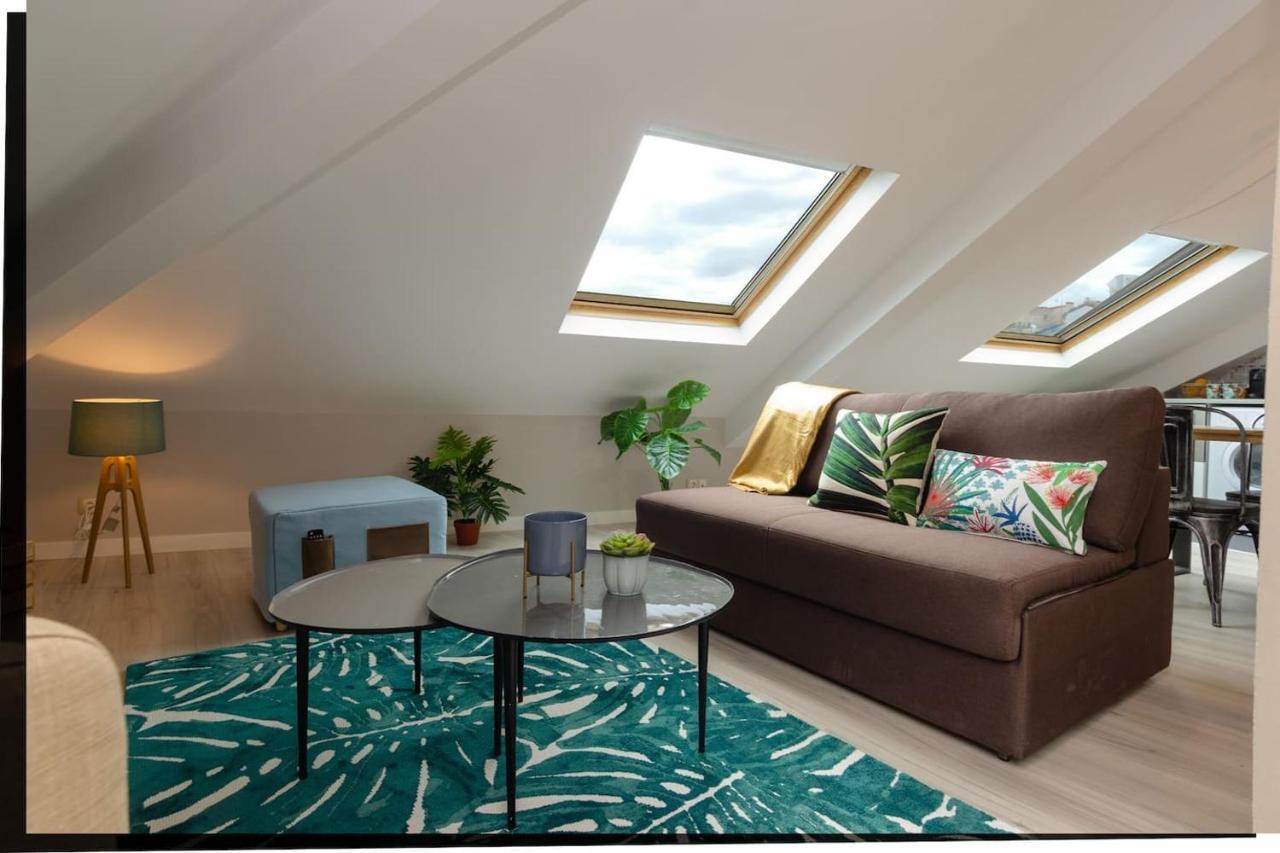 شقة Precioso Atico Con Terraza En El Centro De Madrid Amazing Penthouse In Madrid Center المظهر الخارجي الصورة