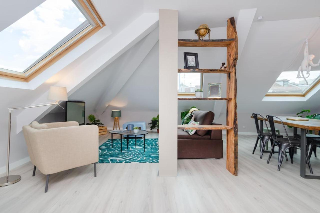 شقة Precioso Atico Con Terraza En El Centro De Madrid Amazing Penthouse In Madrid Center المظهر الخارجي الصورة
